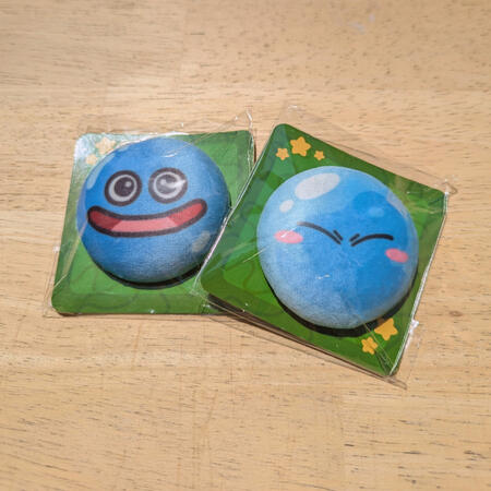 Plush Button Badges